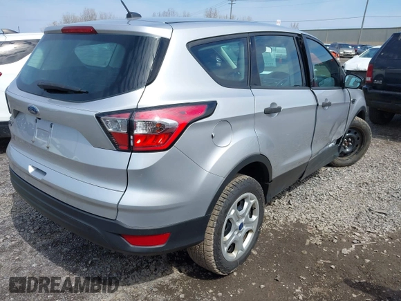 2017 Ford Escape S with VIN 1FMCU0F78HUB39105, listed as a IAAI auction lot 42119588 with 92,034 mi miles. Bid and sale history available at carsss.com. Image 4.