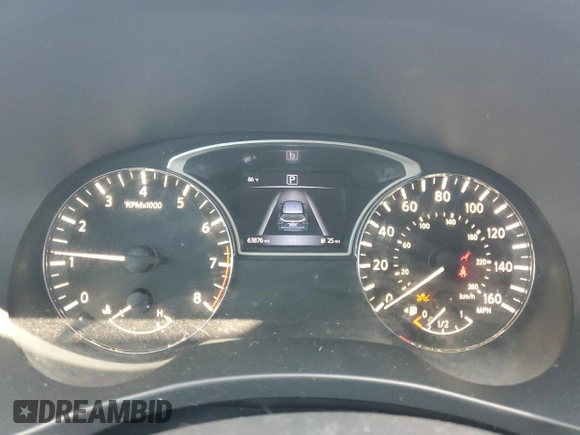 2020 Nissan Pathfinder S z VIN 5N1DR2AN1LC640584, wystawiony jako Copart lot #52399575 z przebiegiem 63 876 mil mil oraz Szkoda całkowita • Salvage title. Historia ofert i sprzedaży dostępna na DreamBid. Obrazek 9.