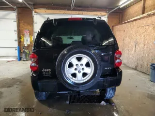 2006 Jeep Liberty Sport with VIN 1J4GL48K56W267461, listed as a Copart auction lot 53527055 with 159,553 mi miles and Salvage Title. Bid and sale history available at carsss.com. Image 6.