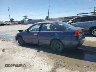 2003 Honda Civic LX with VIN 2HGES16593H615060, listed as a Copart auction lot 49705415 with Not Provided miles and Salvage Title. Bid and sale history available at carsss.com. Image 2.