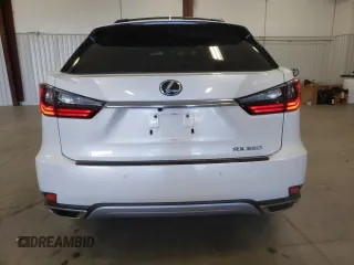 2022 Lexus RX with VIN 2T2HZMAA2NC220854, listed as a Copart auction lot 38512353 with 23,777 mi miles. Bid and sale history available at carsss.com. Image 6.