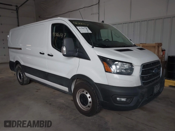 2020 Ford Transit Cargo with VIN 1FTYE1YG8LKB08273, listed as a IAAI auction lot 42306747 with 181,121 mi miles and . Bid and sale history available at DreamBid. Image 1.