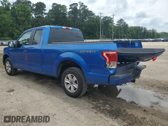 2015 Ford F-150 XL with VIN 1FTEX1C89FFD11232, listed as a Copart auction lot 58752915 with 185,065 mi miles and Salvage title. Bid and sale history available at DreamBid. Image 2.