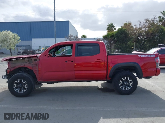 2021 Toyota Tacoma 4WD SR with VIN 3TMCZ5AN0MM416627, listed as a IAAI auction lot 41895966 with 18,250 mi miles. Bid and sale history available at carsss.com. Image 14.