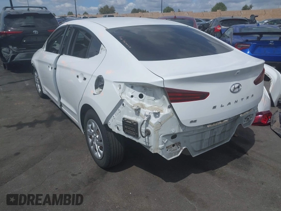2019 Hyundai Elantra SE with VIN 5NPD74LF8KH466771, listed as a IAAI auction lot 41939834 with 68,062 mi miles and . Bid and sale history available at DreamBid. Image 3.