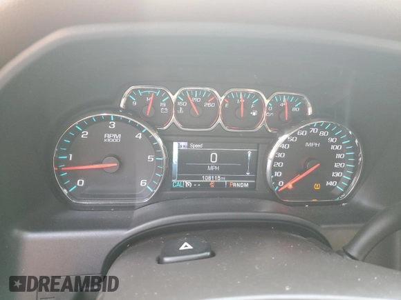 2016 Chevrolet Silverado 1500 High Country with VIN 3GCUKTEC0GG153757, listed as a Copart auction lot 42239725 with 108,115 mi miles and Salvage Title. Bid and sale history available at DreamBid. Image 9.