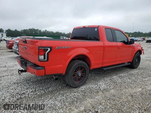 2015 Ford F-150 XL with VIN 1FTEX1CP6FKD65683, listed as a Copart auction lot 60900535 with 131,698 mi miles and Salvage title. Bid and sale history available at DreamBid. Image 3.