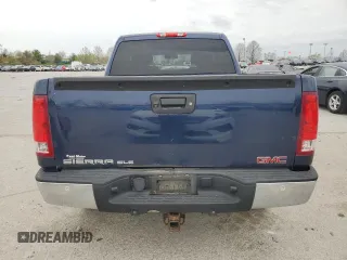 2012 GMC Sierra 1500 SLE with VIN 3GTP2VE70CG257543, listed as a Copart auction lot 51499435 with 195,636 mi miles and Salvage title. Bid and sale history available at DreamBid. Image 6.