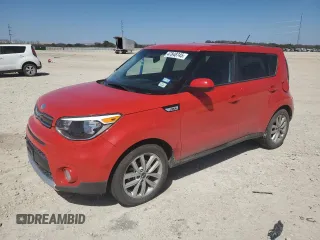 2018 Kia Soul + with VIN KNDJP3A59J7538815, listed as a Copart auction lot 47848745 with 0 mi miles and Salvage Title. Bid and sale history available at carsss.com. Image 1.