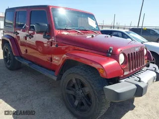 2011 Jeep Wrangler Unlimited Sahara with VIN 1J4BA5H15BL557871, listed as a IAAI auction lot 41922328 with 206,581 mi miles. Bid and sale history available at carsss.com. Image 1.