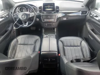 2018 Mercedes-Benz GLS 450 with VIN 4JGDF6EE2JB038550, listed as a Copart auction lot 61177375 with 74,624 mi miles and Salvage title. Bid and sale history available at DreamBid. Image 8.