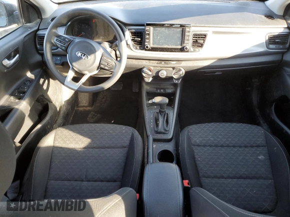 2020 Kia Rio LX with VIN 3KPA24ADXLE295966, listed as a Copart auction lot 48459415 with 37,003 mi miles and Salvage Title. Bid and sale history available at DreamBid. Image 8.