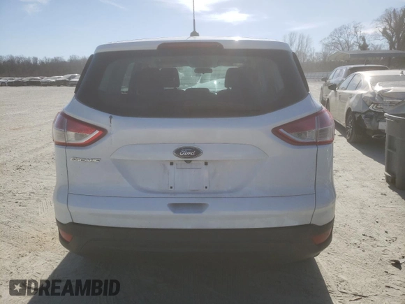2014 Ford Escape S with VIN 1FMCU0F74EUD30497, listed as a Copart auction lot 46896455 with 124,214 mi miles and Salvage Title. Bid and sale history available at carsss.com. Image 6.