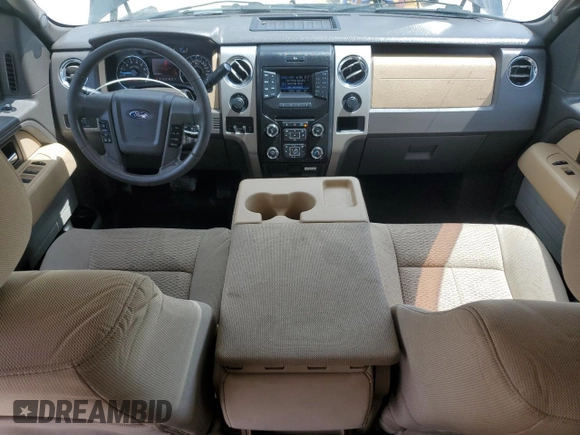 2013 Ford F-150 XL with VIN 1FTFW1EF1DFB70494, listed as a Copart auction lot 61549945 with 124,216 mi miles and Salvage title. Bid and sale history available at DreamBid. Image 8.
