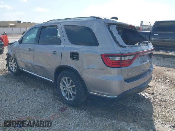 2016 Dodge Durango SXT with VIN 1C4RDJAG0GC331893, listed as a IAAI auction lot 42045292 with 118,862 mi miles and . Bid and sale history available at DreamBid. Image 3.