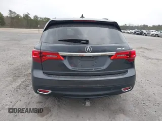 2016 Acura MDX w/Tech with VIN 5FRYD3H48GB005540, listed as a IAAI auction lot 41722697 with 74,793 mi miles. Bid and sale history available at carsss.com. Image 16.