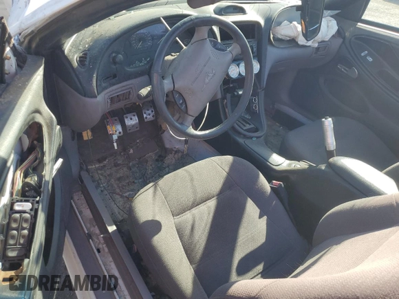 1994 Ford Mustang with VIN 1FALP45T8RF205391, listed as a Copart auction lot 54699065 with 167,335 mi miles and Salvage title. Bid and sale history available at DreamBid. Image 8.