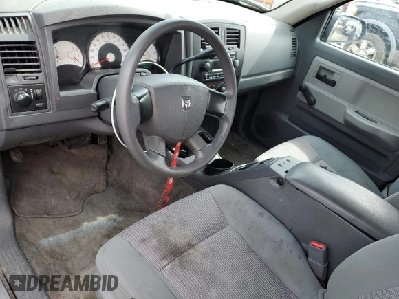 2007 Dodge Dakota ST z VIN 1D7HE22K87S241114, wystawiony jako Copart lot #53488205 z przebiegiem 151 265 mil mil oraz Szkoda całkowita • Salvage title. Historia ofert i sprzedaży dostępna na DreamBid. Obrazek 8.