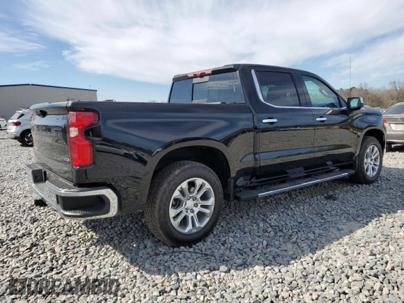 2024 Chevrolet Silverado 1500 LTZ with VIN 1GCUDGE85RZ228064, listed as a Copart auction lot 46575495 with 15,848 mi miles and Salvage Title. Bid and sale history available at DreamBid. Image 3.