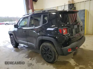 2018 Jeep Renegade Trailhawk with VIN ZACCJBCB4JPG87613, listed as a Copart auction lot 44622525 with 78,903 mi miles and Salvage Title. Bid and sale history available at carsss.com. Image 2.
