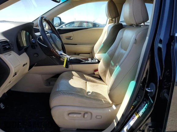 2013 Lexus RX 350 with VIN 2T2BK1BA0DC199184, listed as a Copart auction lot 46454735 with 280,810 mi miles and Salvage Title. Bid and sale history available at carsss.com. Image 7.