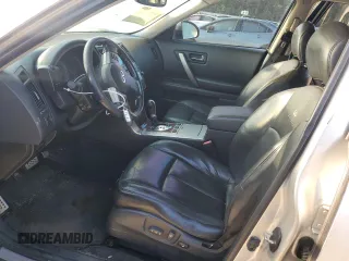 2008 Infiniti FX Options with VIN JNRBS08W08X400039, listed as a Copart auction lot 71730544 with Not Provided miles and Salvage Title. Bid and sale history available at DreamBid. Image 7.