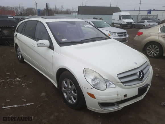 2006 Mercedes-Benz R-Class 3.5L with VIN 4JGCB65E76A020324, listed as a Copart auction lot 81591954 with 0 mi miles and Non Repairable. Bid and sale history available at carsss.com. Image 1.