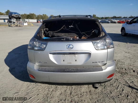 2006 Lexus RX 330 with VIN JTJHA31U360101929, listed as a Copart auction lot 66137594 with 0 mi miles and Non Repairable. Bid and sale history available at carsss.com. Image 6.