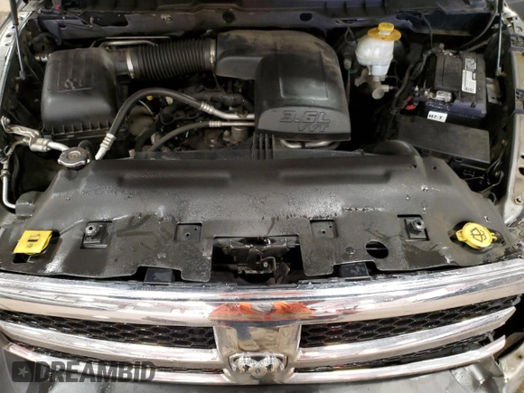 2013 Ram 1500 Tradesman with VIN 1C6RR6FG8DS650040, listed as a Copart auction lot 83342704 with 143,442 mi miles and Salvage title. Bid and sale history available at DreamBid. Image 11.