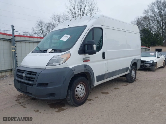 2018 Ram ProMaster Cargo Van with VIN 3C6TRVBGXJE103257, listed as a IAAI auction lot 41508728 with 147,980 mi miles. Bid and sale history available at carsss.com. Image 17.