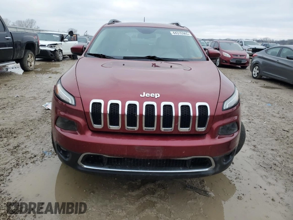 2015 Jeep Cherokee Limited with VIN 1C4PJMDSXFW770145, listed as a Copart auction lot 44315365 with 82,418 mi miles and Salvage Title. Bid and sale history available at carsss.com. Image 5.