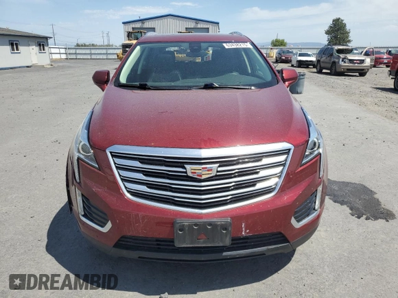 2017 Cadillac XT5 Luxury AWD with VIN 1GYKNDRS2HZ263419, listed as a Copart auction lot 63438215 with 62,982 mi miles and Salvage title. Bid and sale history available at DreamBid. Image 5.