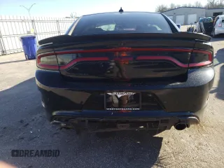 2018 Dodge Charger Daytona with VIN 2C3CDXCT4JH283018, listed as a Copart auction lot 48707905 with 121,624 mi miles and Salvage title. Bid and sale history available at DreamBid. Image 6.
