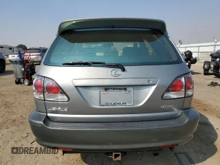2002 Lexus RX 300 with VIN JTJHF10U220272060, listed as a Copart auction lot 69142344 with 204,264 mi miles and Salvage Title. Bid and sale history available at carsss.com. Image 6.