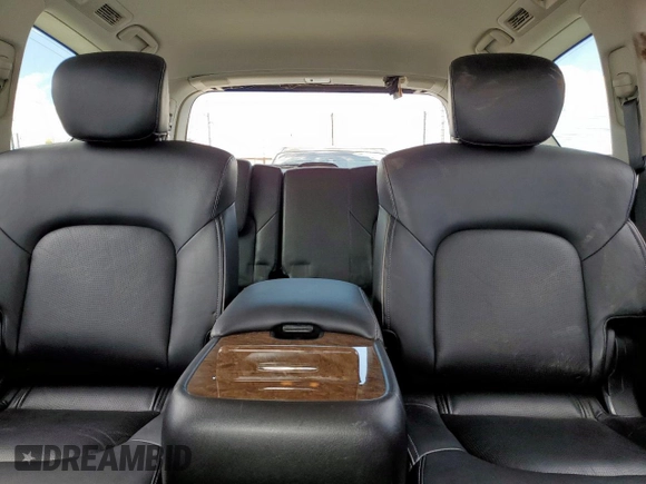2017 Infiniti QX80 with VIN JN8AZ2NF9H9641338, listed as a Copart auction lot 56565675 with 164,024 mi miles and Salvage title. Bid and sale history available at DreamBid. Image 10.