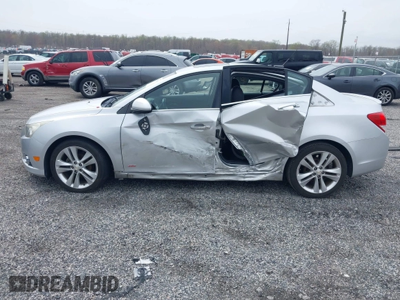 2011 Chevrolet Cruze LTZ with VIN 1G1PH5S95B7244973, listed as a IAAI auction lot 41962705 with 89,559 mi miles and . Bid and sale history available at DreamBid. Image 14.