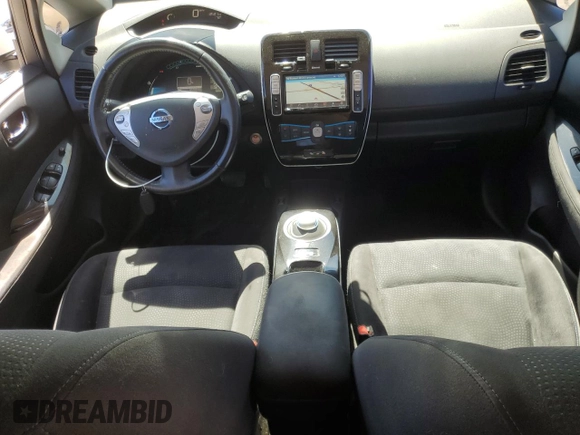 2016 Nissan LEAF SV with VIN 1N4BZ0CP2GC303867, listed as a Copart auction lot 47894815 with 85,797 mi miles and Salvage Title. Bid and sale history available at carsss.com. Image 8.