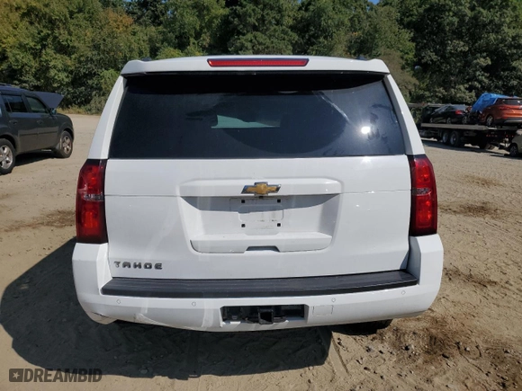 2018 Chevrolet Tahoe LT with VIN 1GNSKBKC0JR244239, listed as a Copart auction lot 71245054 with 0 mi miles and Non Repairable. Bid and sale history available at carsss.com. Image 6.