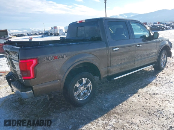 2015 Ford F-150 XLT with VIN 1FTEW1EP4FFC24409, listed as a IAAI auction lot 41306158 with 155,249 mi miles. Bid and sale history available at carsss.com. Image 4.