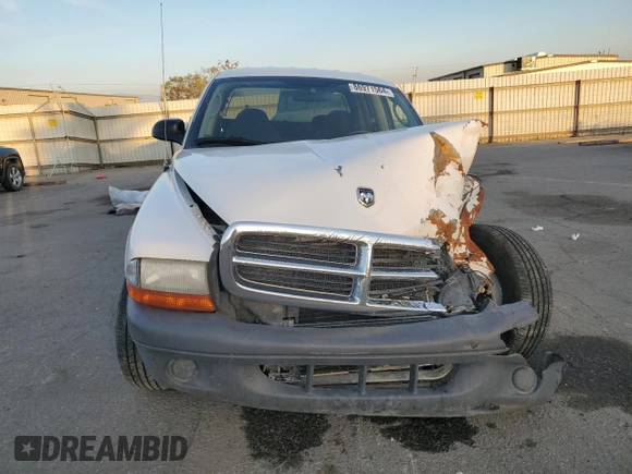 2004 Dodge Dakota Sport with VIN 1D7HL38K74S663700, listed as a Copart auction lot 86971564 with 0 mi miles and Salvage Title. Bid and sale history available at carsss.com. Image 5.
