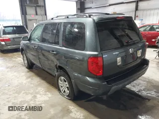 2005 Honda Pilot EX-L z VIN 2HKYF18715H564632, wystawiony jako IAAI lot #41685668 z przebiegiem 253 495 mil mil oraz . Historia ofert i sprzedaży dostępna na DreamBid. Obrazek 3.