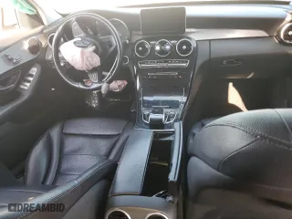 2015 Mercedes-Benz C-Class C 300 with VIN 55SWF4JB4FU055687, listed as a Copart auction lot 64046974 with 0 mi miles and Salvage Title. Bid and sale history available at carsss.com. Image 8.