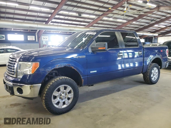 2012 Ford F-150 XL with VIN 1FTFW1ET5CKD55434, listed as a Copart auction lot 62341995 with 115,631 mi miles and Clean title. Bid and sale history available at DreamBid. Image 1.