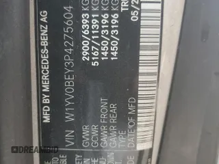 2023 Mercedes-Benz Metris Cargo with VIN W1YV0BEY3P4275604, listed as a Copart auction lot 54118775 with 38,783 mi miles and Salvage title. Bid and sale history available at DreamBid. Image 14.