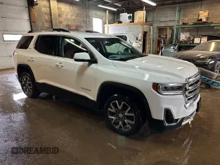 2021 GMC Acadia SLE with VIN 1GKKNRLSXMZ210235, listed as a Copart auction lot 55411155 with 133,713 mi miles and Salvage Title. Bid and sale history available at carsss.com. Image 2.