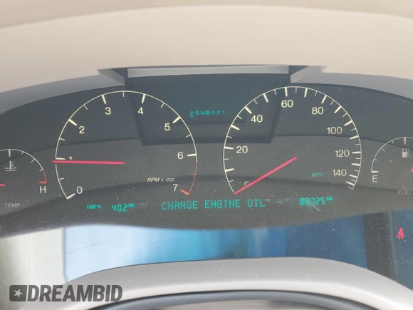 2000 Cadillac Seville Touring STS z VIN 1G6KY5497YU191639, wystawiony jako Copart lot #49658115 z przebiegiem 82 725 mil mil oraz Szkoda całkowita • Salvage title. Historia ofert i sprzedaży dostępna na DreamBid. Obrazek 9.