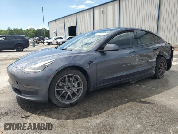 2023 Tesla Model 3 с VIN 5YJ3E1EA7PF449077, выставлен на аукционе Copart как лот 56821975 с пробегом 42 037 миль миль и Списание • Salvage title. История ставок и продаж доступна на DreamBid. Изображение 1.