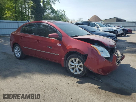 2010 Nissan Sentra SL with VIN 3N1AB6AP9AL697768, listed as a Copart auction lot 55333575 with 170,340 mi miles and Salvage title. Bid and sale history available at DreamBid. Image 4.