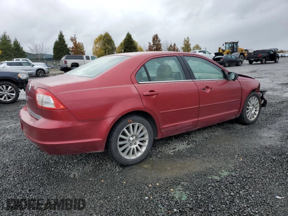 2006 Mercury Milan Premier with VIN 3MEFM08Z16R638346, listed as a Copart auction lot 78444814 with 142,610 mi miles and Salvage Title. Bid and sale history available at carsss.com. Image 3.