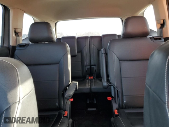 2022 Volkswagen Atlas 3.6L V6 SEL R-Line with VIN 1V2AR2CA9NC514251, listed as a Copart auction lot 76556684 with 34,449 mi miles and Non Repairable. Bid and sale history available at carsss.com. Image 10.
